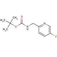 1450633-63-2 tert-butyl N-[(5-fluoropyridin-2-yl)methyl]carbamate chemical structure