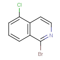 1207448-41-6 1-bromo-5-chloroisoquinoline chemical structure