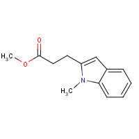 1380430-66-9 methyl 3-(1-methylindol-2-yl)propanoate chemical structure