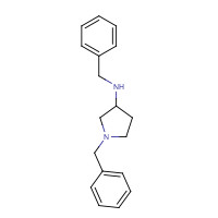 108963-20-8 N,1-dibenzylpyrrolidin-3-amine chemical structure