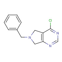 1190984-93-0 6-benzyl-4-chloro-5,7-dihydropyrrolo[3,4-d]pyrimidine chemical structure