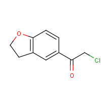 64089-34-5 2-chloro-1-(2,3-dihydro-1-benzofuran-5-yl)ethanone chemical structure