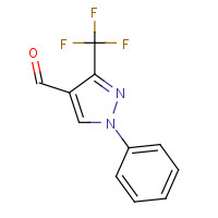 1185292-86-7 1-phenyl-3-(trifluoromethyl)pyrazole-4-carbaldehyde chemical structure