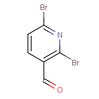 55304-83-1 2,6-dibromopyridine-3-carbaldehyde chemical structure