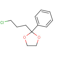 3308-98-3 2-(3-chloropropyl)-2-phenyl-1,3-dioxolane chemical structure