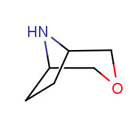280-07-9 3-oxa-8-azabicyclo[3.2.1]octane chemical structure