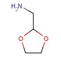 4388-97-0 1,3-dioxolan-2-ylmethanamine chemical structure