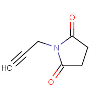 10478-33-8 1-prop-2-ynylpyrrolidine-2,5-dione chemical structure