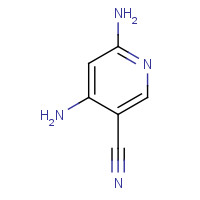 75776-47-5 4,6-diaminopyridine-3-carbonitrile chemical structure