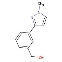 910037-09-1 [3-(1-methylpyrazol-3-yl)phenyl]methanol chemical structure