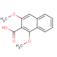 93087-59-3 1,3-dimethoxynaphthalene-2-carboxylic acid chemical structure