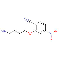 1356009-37-4 2-(4-aminobutoxy)-4-nitrobenzonitrile chemical structure