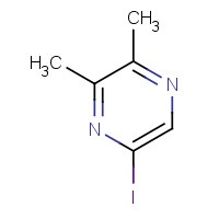 99968-71-5 5-iodo-2,3-dimethylpyrazine chemical structure