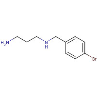 97146-00-4 N'-[(4-bromophenyl)methyl]propane-1,3-diamine chemical structure