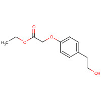 140893-10-3 ethyl 2-[4-(2-hydroxyethyl)phenoxy]acetate chemical structure