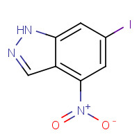 885519-91-5 6-iodo-4-nitro-1H-indazole chemical structure