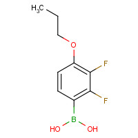 212837-49-5 (2,3-difluoro-4-propoxyphenyl)boronic acid chemical structure