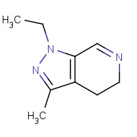 1430218-25-9 1-ethyl-3-methyl-4,5-dihydropyrazolo[3,4-c]pyridine chemical structure