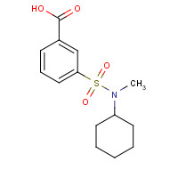 554426-45-8 3-[cyclohexyl(methyl)sulfamoyl]benzoic acid chemical structure