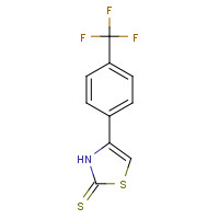 936850-88-3 4-[4-(trifluoromethyl)phenyl]-3H-1,3-thiazole-2-thione chemical structure