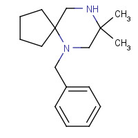 1429171-92-5 6-benzyl-8,8-dimethyl-6,9-diazaspiro[4.5]decane chemical structure