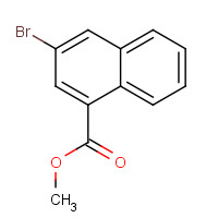 16650-63-8 methyl 3-bromonaphthalene-1-carboxylate chemical structure