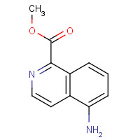 75795-42-5 methyl 5-aminoisoquinoline-1-carboxylate chemical structure