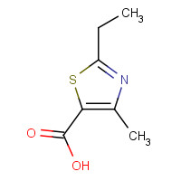 113366-46-4 2-ethyl-4-methyl-1,3-thiazole-5-carboxylic acid chemical structure