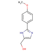 53292-67-4 [2-(4-methoxyphenyl)-1H-imidazol-5-yl]methanol chemical structure