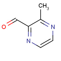 25513-93-3 3-methylpyrazine-2-carbaldehyde chemical structure
