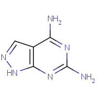 5413-80-9 1H-pyrazolo[3,4-d]pyrimidine-4,6-diamine chemical structure