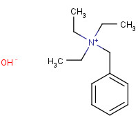 1836-42-6 benzyl(triethyl)azanium;hydroxide chemical structure