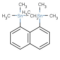 65197-01-5 trimethyl-(8-trimethylstannylnaphthalen-1-yl)stannane chemical structure