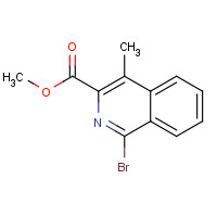 1354035-57-6 methyl 1-bromo-4-methylisoquinoline-3-carboxylate chemical structure