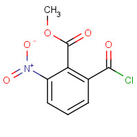 22351-62-8 methyl 2-carbonochloridoyl-6-nitrobenzoate chemical structure