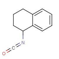 58490-95-2 1-isocyanato-1,2,3,4-tetrahydronaphthalene chemical structure
