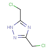 106724-81-6 3,5-bis(chloromethyl)-1H-1,2,4-triazole chemical structure