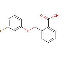 114312-47-9 2-[(3-fluorophenoxy)methyl]benzoic acid chemical structure