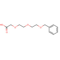 91842-53-4 2-[2-(2-phenylmethoxyethoxy)ethoxy]acetic acid chemical structure