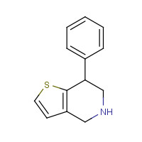 66200-62-2 7-phenyl-4,5,6,7-tetrahydrothieno[3,2-c]pyridine chemical structure
