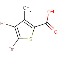 854626-32-7 4,5-dibromo-3-methylthiophene-2-carboxylic acid chemical structure