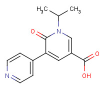 939411-77-5 6-oxo-1-propan-2-yl-5-pyridin-4-ylpyridine-3-carboxylic acid chemical structure