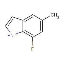 442910-91-0 7-fluoro-5-methyl-1H-indole chemical structure