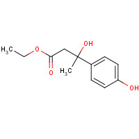 61511-02-2 ethyl 3-hydroxy-3-(4-hydroxyphenyl)butanoate chemical structure