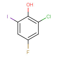 951671-77-5 2-chloro-4-fluoro-6-iodophenol chemical structure