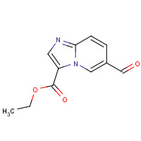 936638-00-5 ethyl 6-formylimidazo[1,2-a]pyridine-3-carboxylate chemical structure