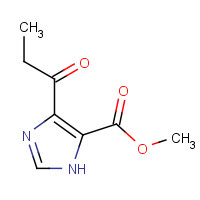 450360-73-3 methyl 4-propanoyl-1H-imidazole-5-carboxylate chemical structure