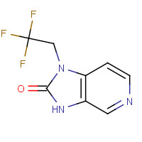 380605-32-3 1-(2,2,2-trifluoroethyl)-3H-imidazo[4,5-c]pyridin-2-one chemical structure