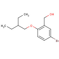 1444177-08-5 [5-bromo-2-(2-ethylbutoxy)phenyl]methanol chemical structure