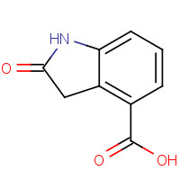 90322-37-5 2-oxo-1,3-dihydroindole-4-carboxylic acid chemical structure